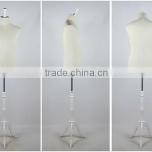 Torso Male Mannequins With Wood Base Mannequin thumbnail-4