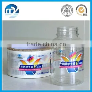Custom Adhesive Glass Sticker Label for Vitamin c in Roll Quality Choice thumbnail-1