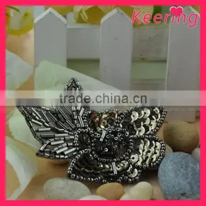 Wholesale Handmade Embroidery Designs With Sequins and Beads WPH-4023 thumbnail-2