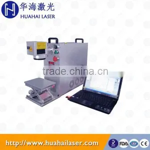New Cheap Portable Mini Fiber Color Pigeon Ring Laser Marking Machine Plastic Tag Engraver Machine thumbnail-3