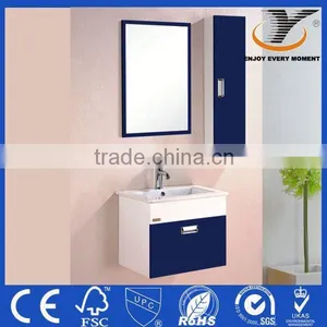 PVC Blue&White Morden Bathroom Cabinet thumbnail-1