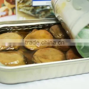 Canned Smoked Oysters in Soybean Oil thumbnail-6