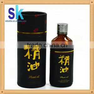 Paper Tube Packing30ml Glass e Liquid Dropper Bottle With Child Safety Cap Customize Tube thumbnail-5