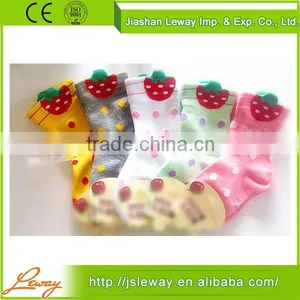 Custom Print Socks With Anti-slip White Dots of Comfortable Fashional New Design Suitable for Girls thumbnail-1