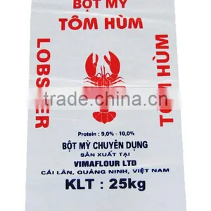 Vietnam Reusable Plain pp Woven Bag for Package of Rice thumbnail-1