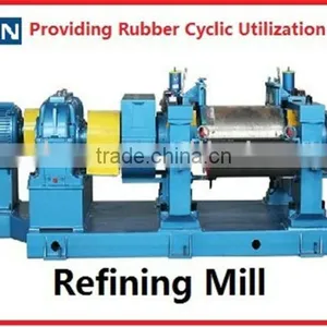Waste Tyre Recycling Machine-open Refining Mill thumbnail-1