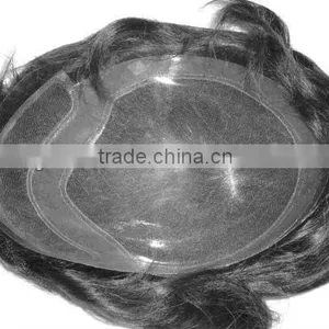 Best Seller Men Hair Toupee/cheap Toupee for Men Hair Replacement thumbnail-1