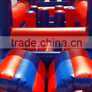 38ft Long Inflatable Extreme Challenge Obstacle Course for Kids Supplier's Choice thumbnail-2
