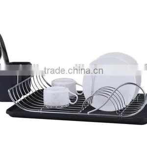 China Magic Dish Drying Rack & Drainer With Tray and Cutlery Holder thumbnail-1