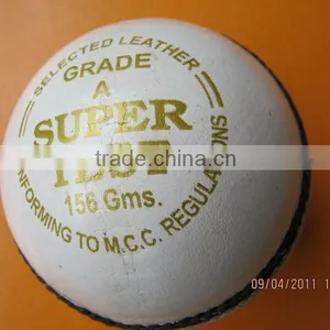 Leather Cricket Ball thumbnail-1