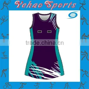 New Arrival Style Sublimation Netball Dress thumbnail-1