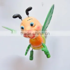 4 Inch Plastic Novelty Decorative Bee Fridge Magnet thumbnail-5