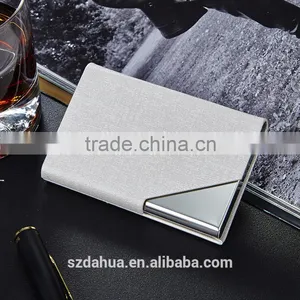 Shenzhen Dahua Personalized pu Leather Business Card Holder for Trade Exhibition thumbnail-1