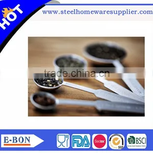 High Quality Household Stainless Steel 4pcs Measuring Spoons thumbnail-1