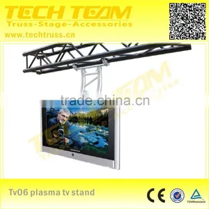 TV06 Portable Aluminum Plasma TV Bracket Stand thumbnail-1