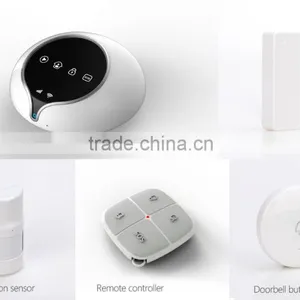Newest TCP/IP Smart Home Automation WiFi Alarm System With IP Camera & GSM WiFi GPRS Home Alarm System WiFi thumbnail-2