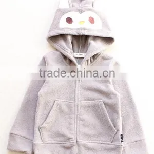 Polar Fleece Jacket Boy's Thin Warm Coat Boy's Casual Coat With Hooded Cheap Warm Coat thumbnail-5
