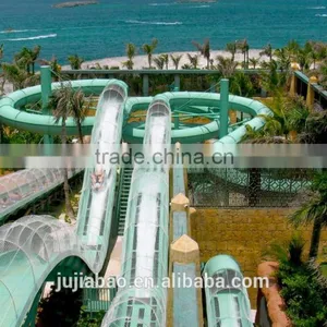 Theme Park Favorite Amusement Fiberglass Water Slide for Sale thumbnail-1