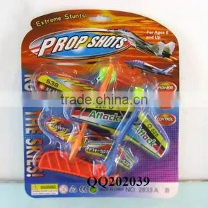 Plastic Fun Shooting Plane Toy thumbnail-1