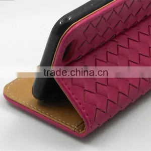 Customized Braided Wallet Style Leather+TPU Phone Cover Universal Phone Cases thumbnail-6