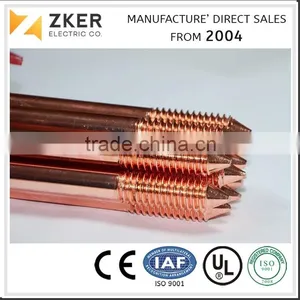 Manufacturer of Copper Coated Steel Ground Rod thumbnail-1