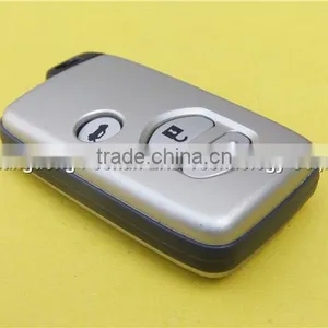 Uncut Valet Key 3 Buttons Smart Card Key Fob for Toyota Highlander RAV4 Car thumbnail-5