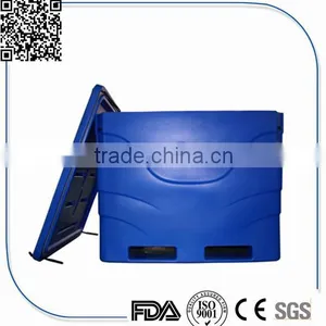 Plastic Rotationally Molded Large Cooler For Fish Frozen Storing Fish Bins thumbnail-4