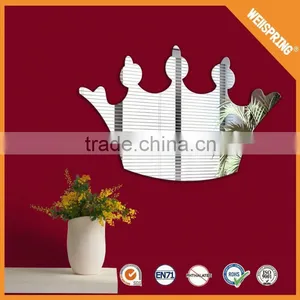 High Quality Popular for Girls Square Mirror Shape Pet Wall Sticker thumbnail-1