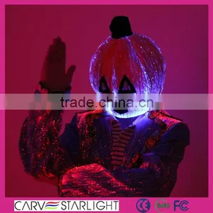 2015 Fashion Fiber Optics Holloween Decorations Pumpkins thumbnail-4
