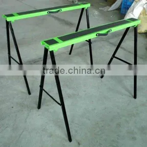 Metal 120kgs Capacity Foldable Sawhorse,Steel Workbench thumbnail-1