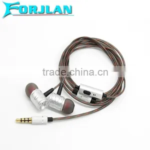Metal Wired Stereo Earbud Speaker for Iphone thumbnail-2