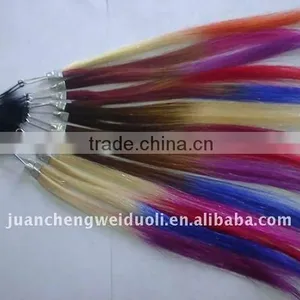 Hot Sale Colorful Remy Human Hair Color Ring /color Chart thumbnail-1