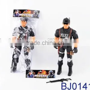 Funny Kid Toy Plastic Toy Policeman Small Soldier Force Toy thumbnail-1