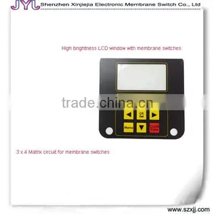 Shenzhen Factory Rapid Production Small Quantity and Sample Membrane Switch,keypad,Label,graphic Overlays Panel thumbnail-1