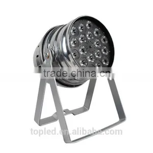 LED Par Light Sound-active DMX 512 Static Color 18*6-in-1 6W RGBWA-UV Light130W DMX Led Par 64 Stage Lighting thumbnail-6