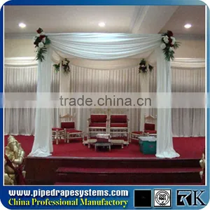 Telescopic Pipe and Drape System, Four Piece Pipe Poles Upright thumbnail-1