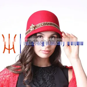 New Design Handmade Felted Women Winter Wool Hats thumbnail-3