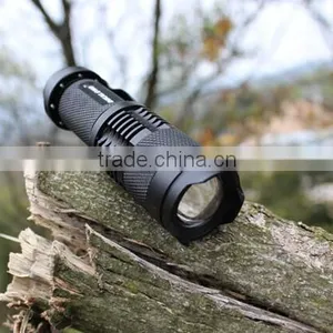 Mini LED Flashlight ZOOM 7W CREE 2000LM Waterproof LED 3 Modes Zoomable Torch AA 14500 Battery Flashlight Linterna Led Quality Choice thumbnail-3