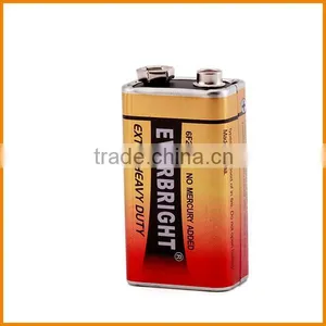 Zn/mno2 Professional 9V Battery 6F22 Manufacturer thumbnail-1