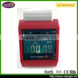 Free Sample For Test 9 Modes Red Fashion RoHS Anti Snore Watch Wristband With Clock Function Manufacturer In Shenzhen Quality Choice thumbnail-2
