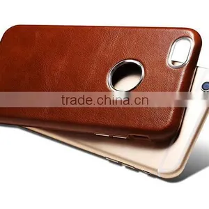 Luxury Genuine Leather Case For Apple IPhone 6 6S Plus Ultra Thin Mobile Phone Back Cover For IPhone6 4.7 5.5 Inch thumbnail-2