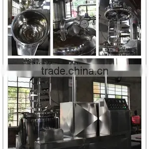 500L High Quality Vacumn Emulsifying Mixer for Cosmetic Cream thumbnail-6