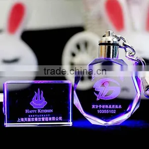 Wholesale Cute Small Crystal Cube Keychain Gift thumbnail-3