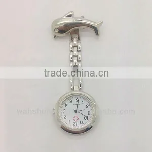 Hanging Waterproof Dolphin Cartoon Nurse Watch thumbnail-1