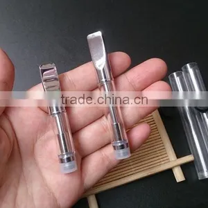 2016 USA Hot Wickless 0.5ml Glass Cbd Oil Glass Tank Thick CBD Oil 510 Oil Tank Quality Choice thumbnail-4