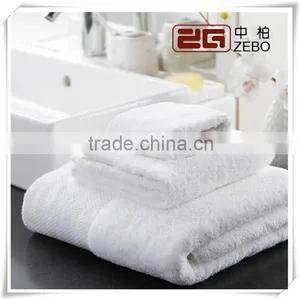 3 Star Hotel Used 32S Soft and Good Water Absorbent White Bath Towels thumbnail-3