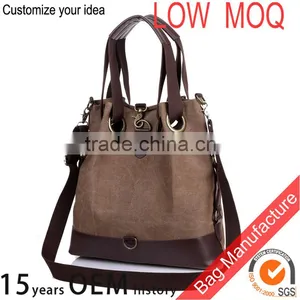 Custom Larege Capacity Canvas Side Bags for College Girls Quality Choice Supplier's Choice thumbnail-1