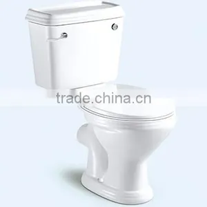 Y901 Washdown Close Two Piece Toilet Low Price Ceramic Bathroom White Toilet China Manufacturer thumbnail-1