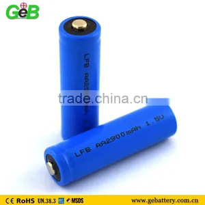 AA LiFeS2 Lithium Battery 1.5V 2900mAh thumbnail-1