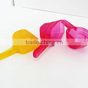 Colorful Silicone Kitchenware Spoon With Plastic Handle thumbnail-1